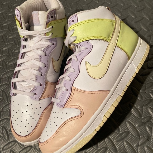 Nike Dunk High Lemon Twist Mens size 7.5 shoes CLEAN
